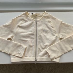 BoandTee Adjust cropped top in cream